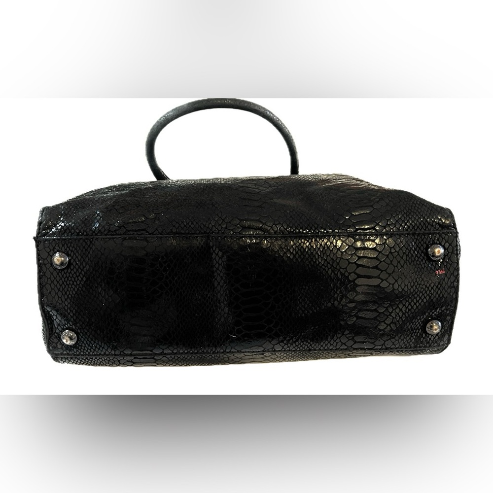 Michael Kors Black Python Hamilton Bag - image 7